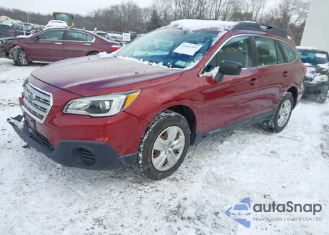 2016 Subaru Outback 2.5I z USA, uszkodzony, nr VIN 4S4BSAAC3G3343794